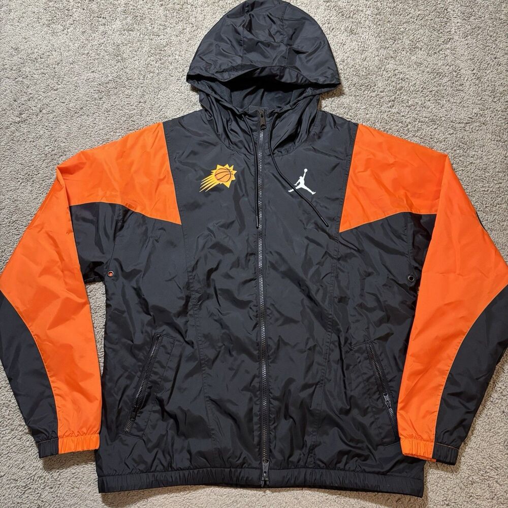 Jordan Brand Phoenix Suns NBA Courtside Statement Edition Windbreaker Jacket L